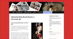 Desktop Screenshot of photoboothcincinnati.com
